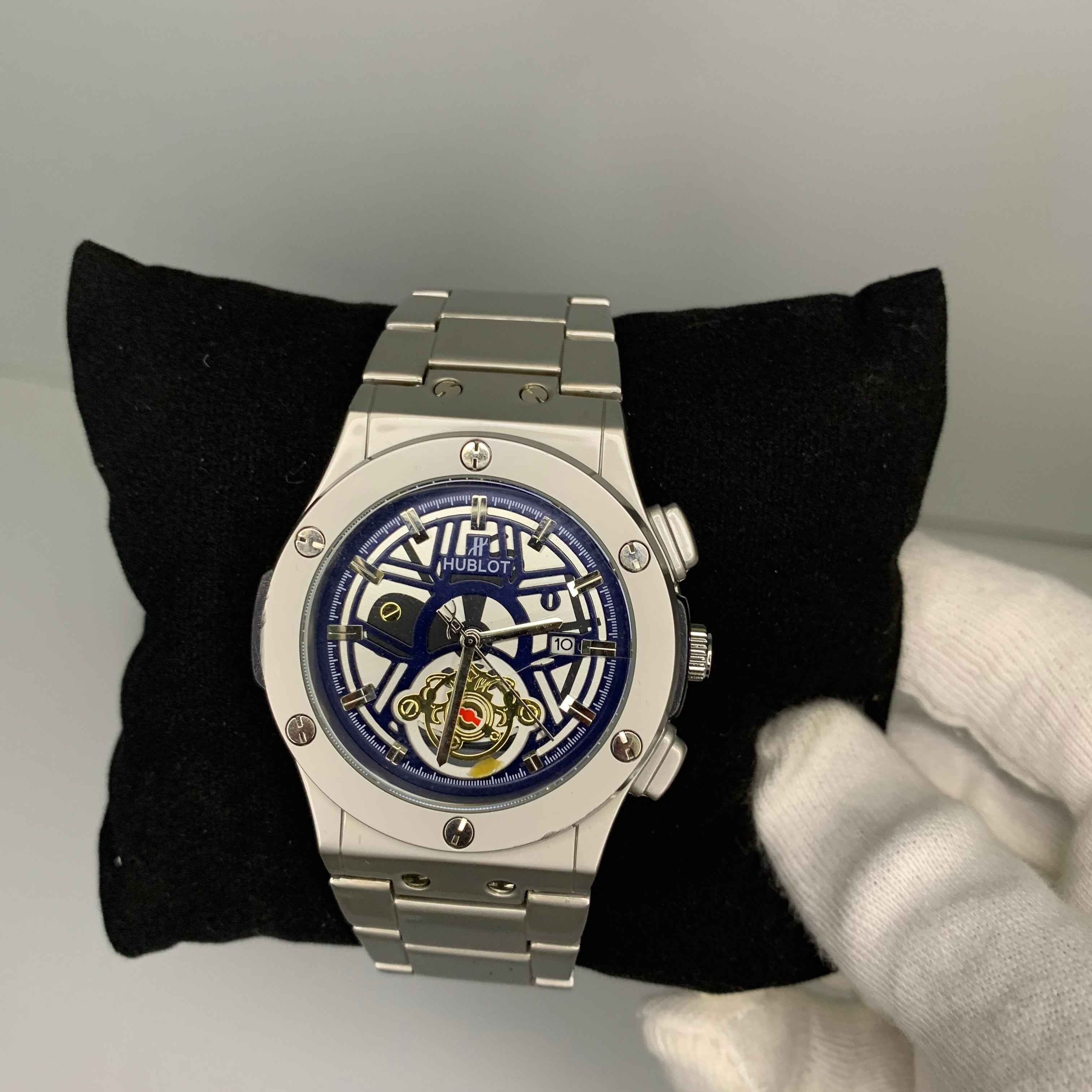 Imperium Chrono Silver – Luxury Men's Wristwatch