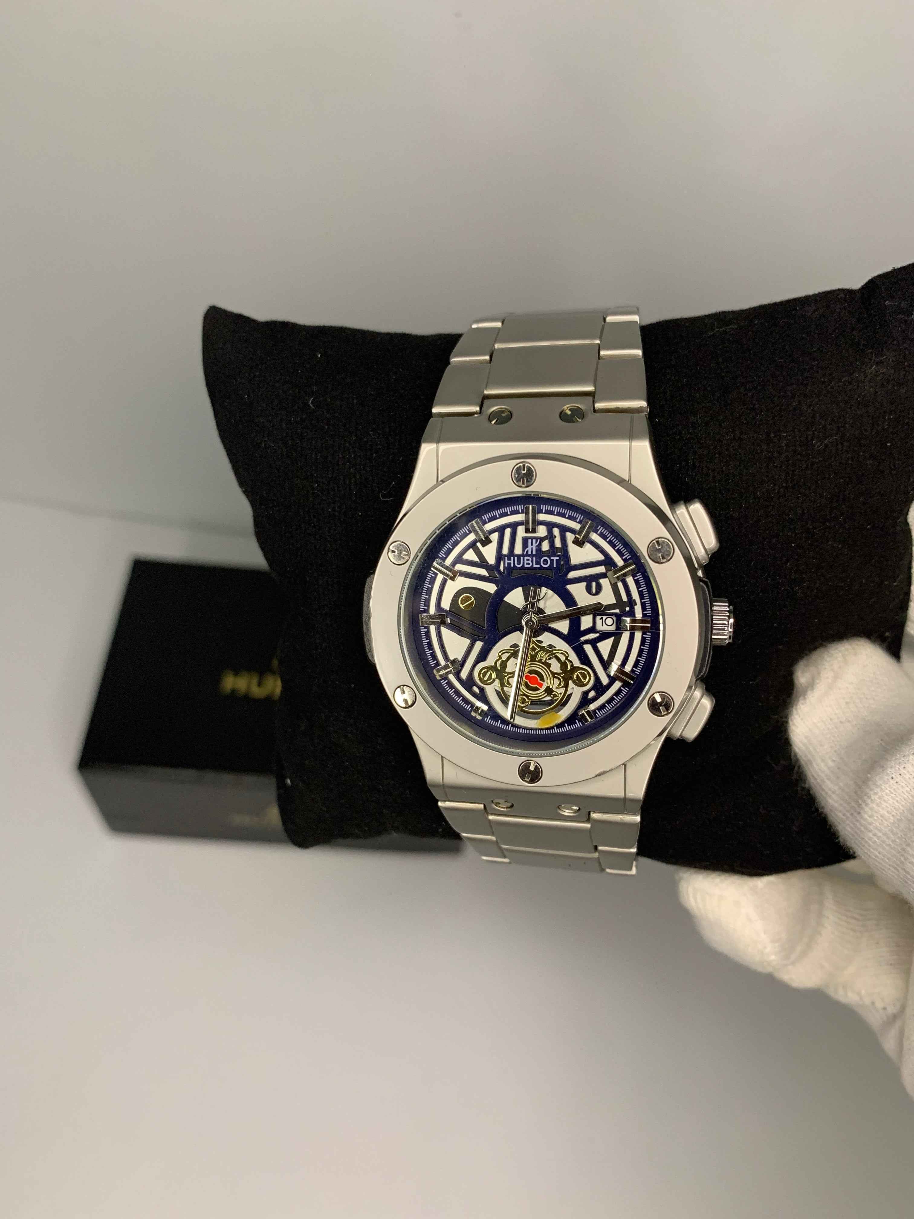 Imperium Chrono Silver – Luxury Men's Wristwatch