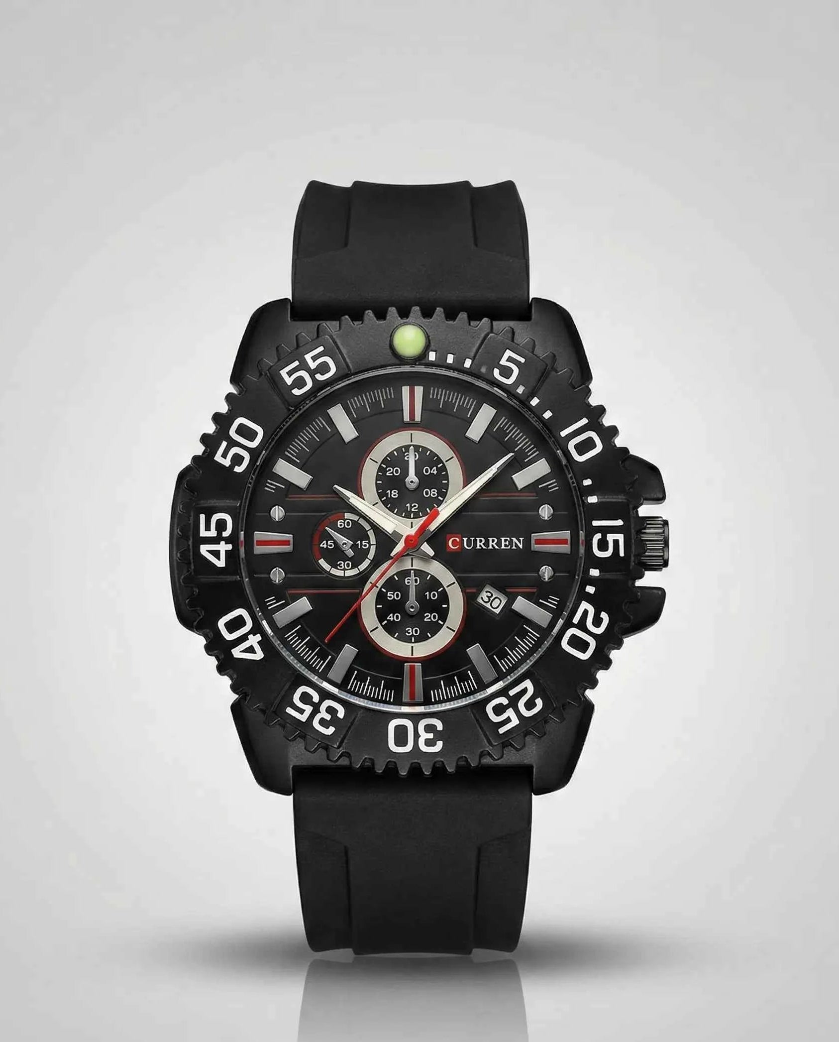 Premium Black Dial GMT Sports Men's Watch