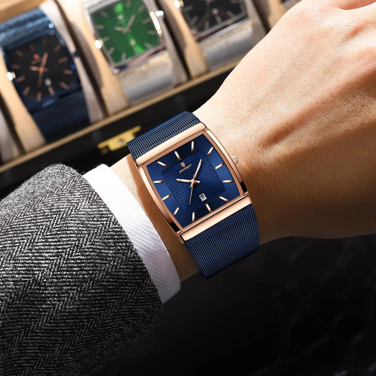 POEDAGAR 885 Watch on Wrist