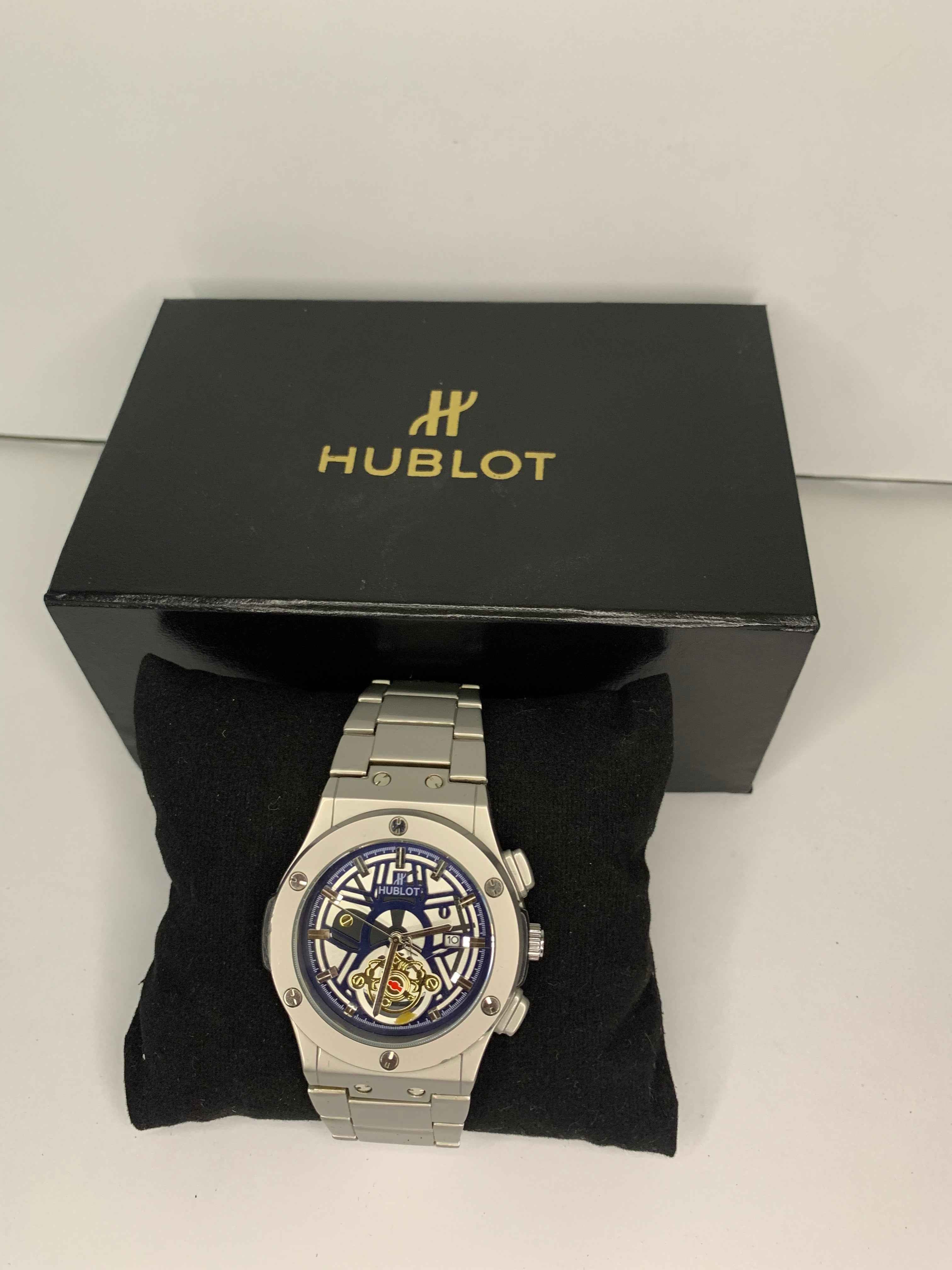 Imperium Chrono Silver – Luxury Men's Wristwatch