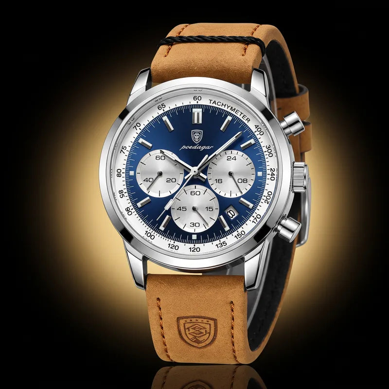 Leather strap watches
