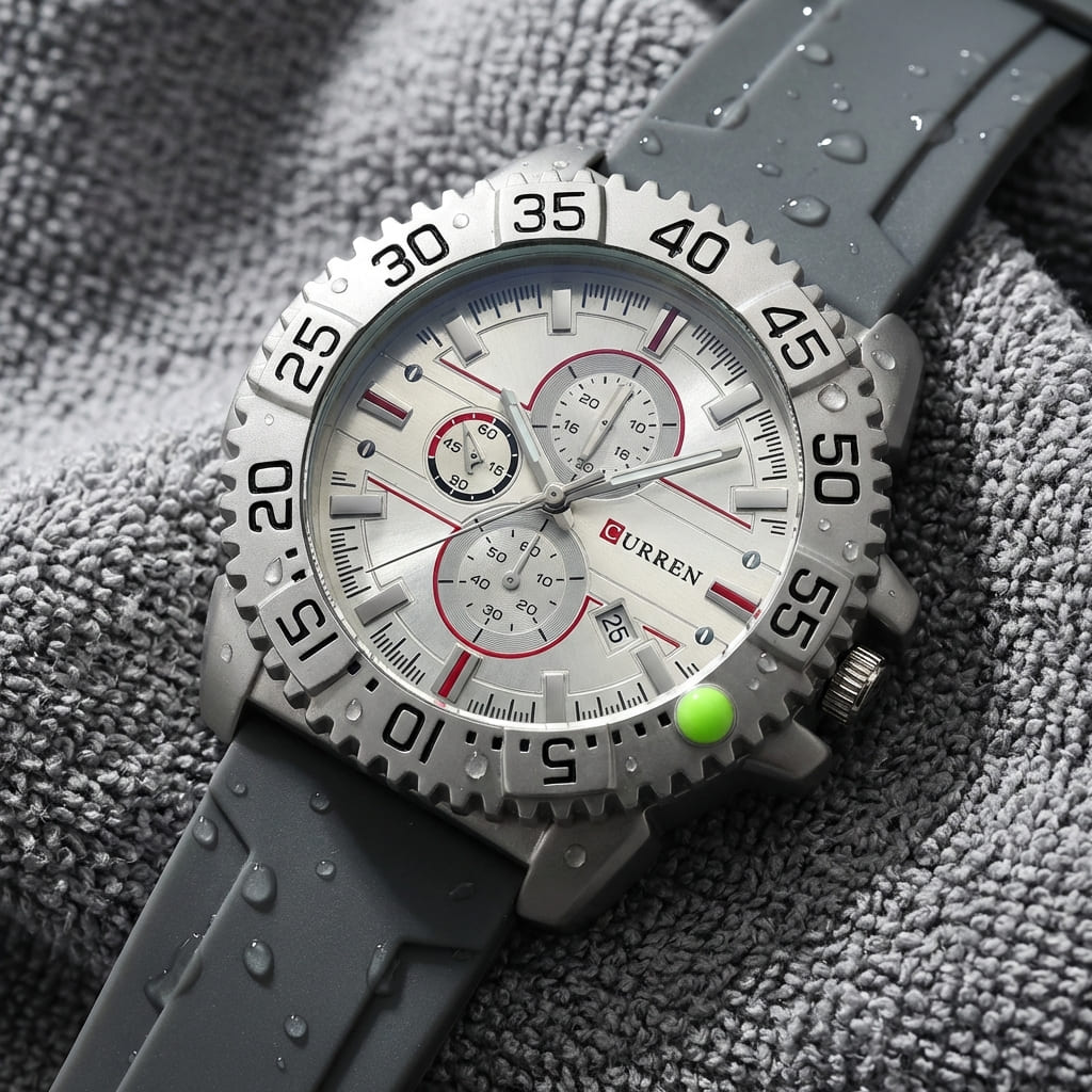 Premium Black Dial GMT Sports Men's Watch