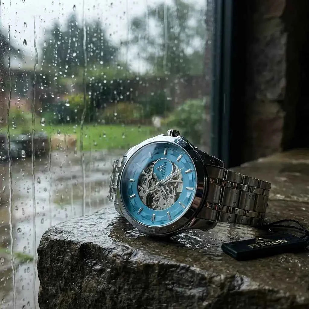 Fitron Automatic Skeleton Watch Men 2 Colors Pakistan COD Self Wind