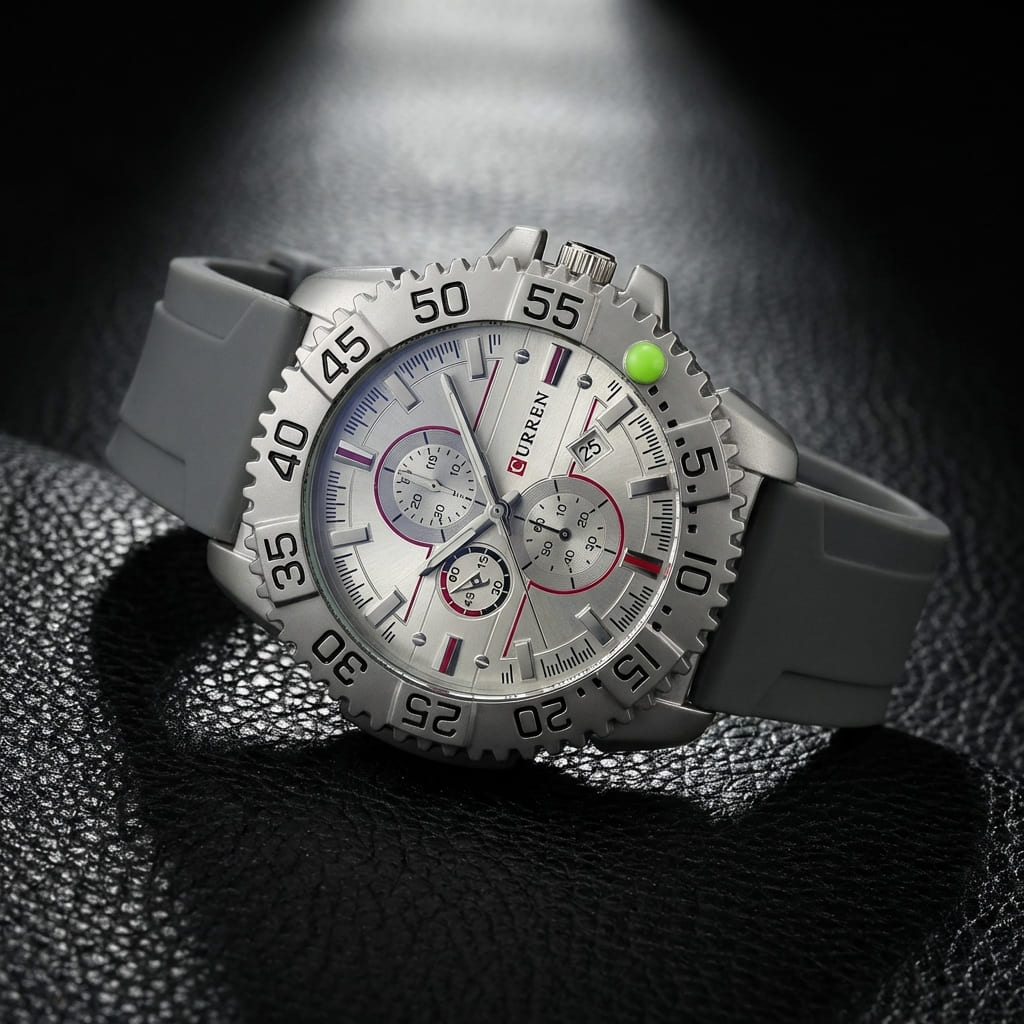 Premium Black Dial GMT Sports Men's Watch