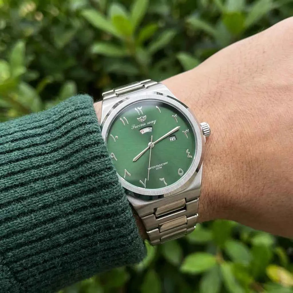 Success Way Arabic Watch Men 5 Colors Pakistan COD Water Resistant