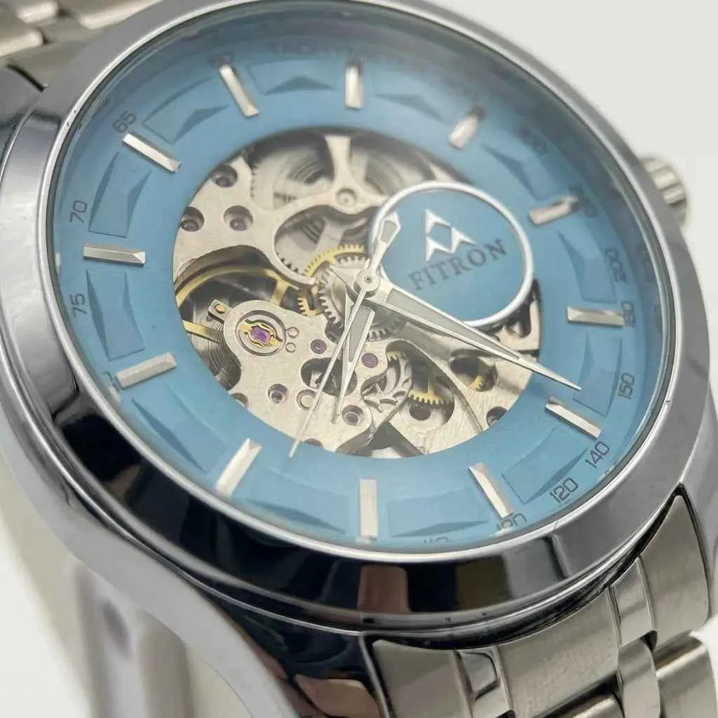 Fitron Automatic Skeleton Watch Men 2 Colors Pakistan COD Self Wind