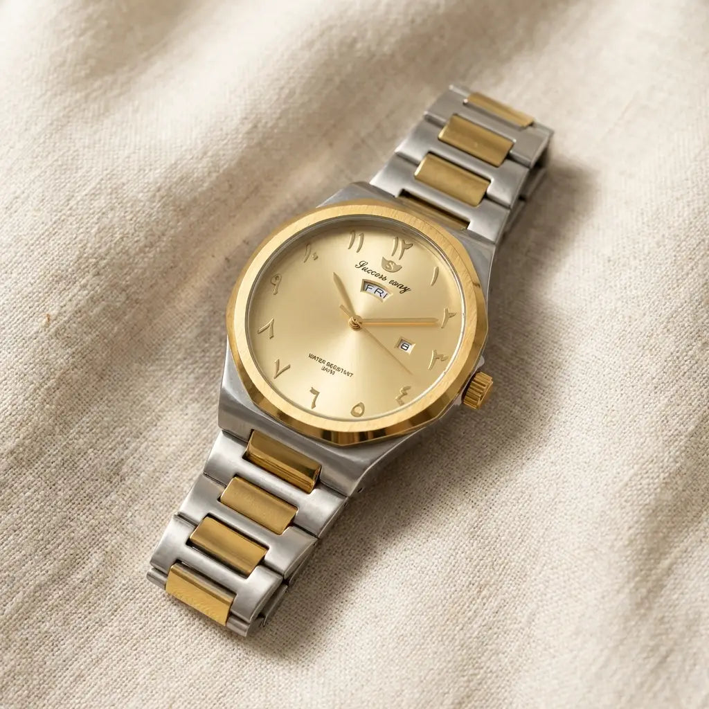 Success Way Arabic Watch Men 5 Colors Water Resistant