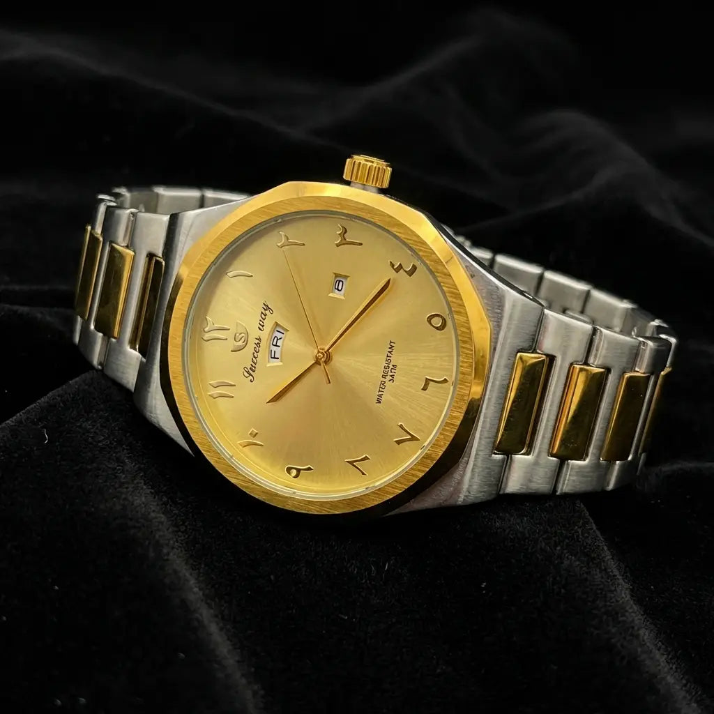 Success Way Arabic Watch Men 5 Colors Water Resistant