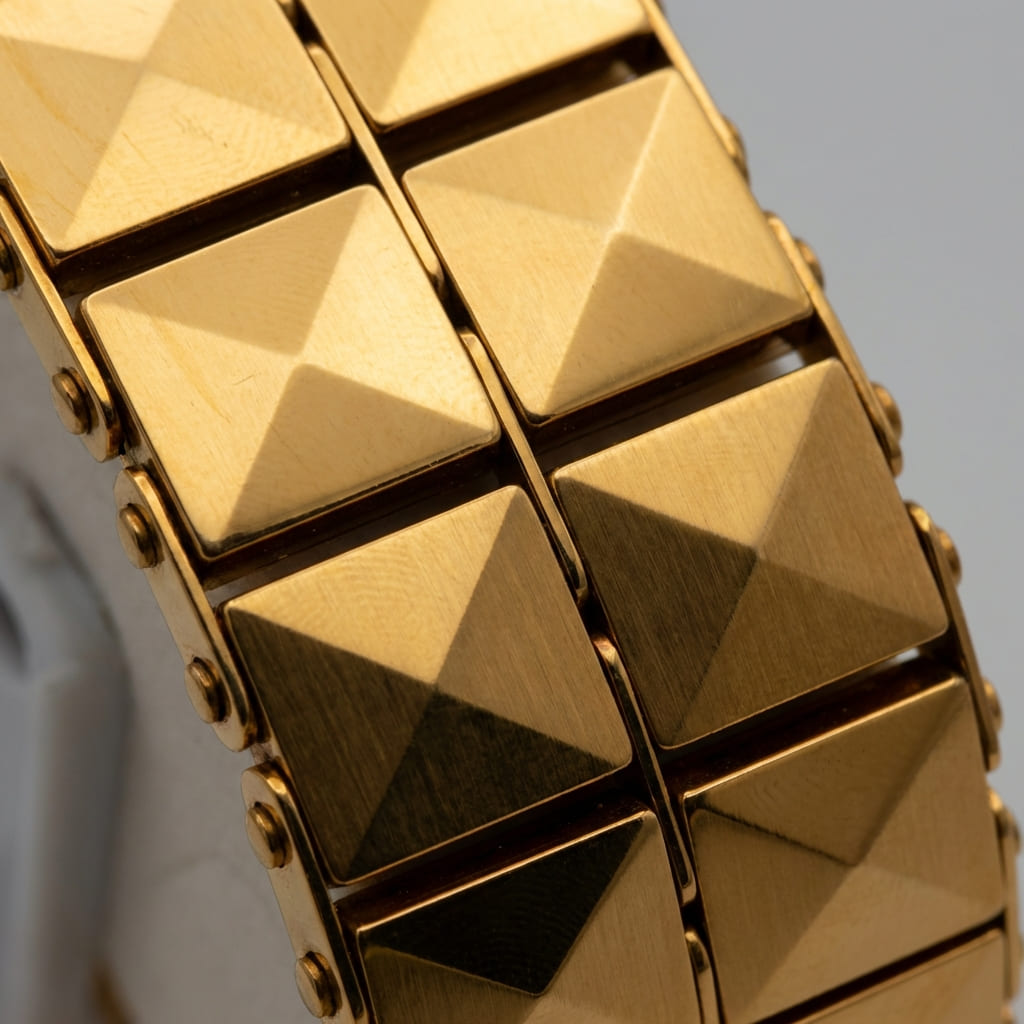 Elegant Black & Gold Designer Watch for Men