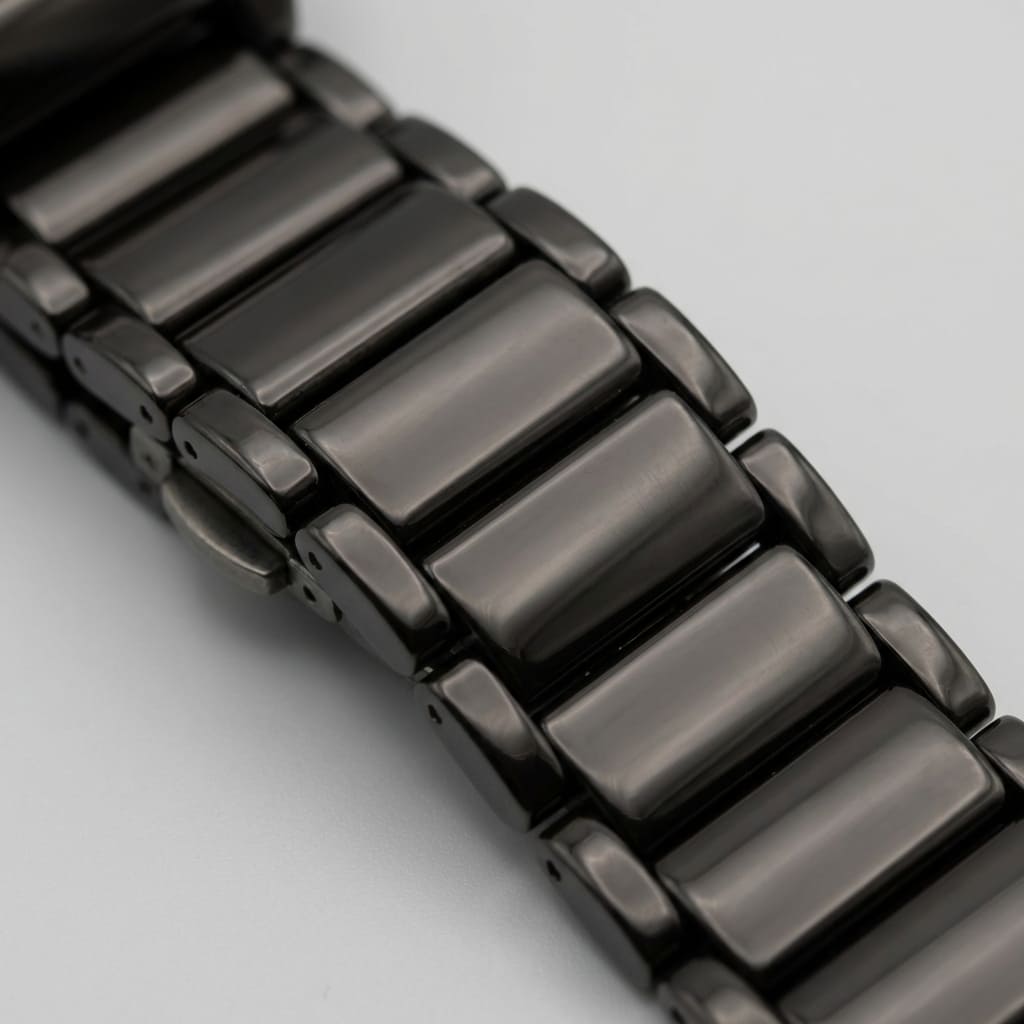 Rado Swiss Black Ceramic Square Watch Men