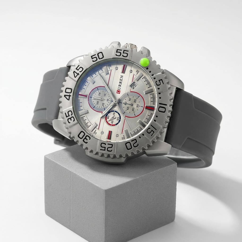 Premium Black Dial GMT Sports Men's Watch