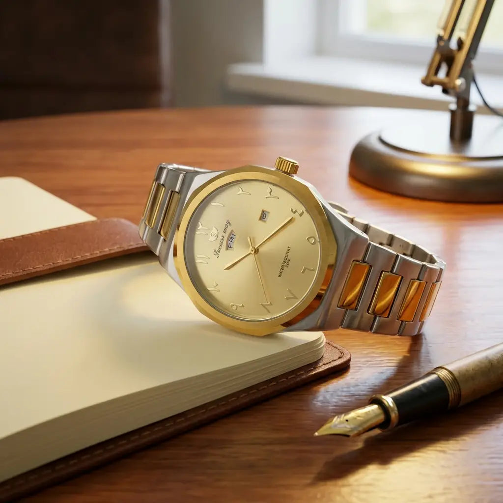 Success Way Arabic Watch Men 5 Colors Water Resistant