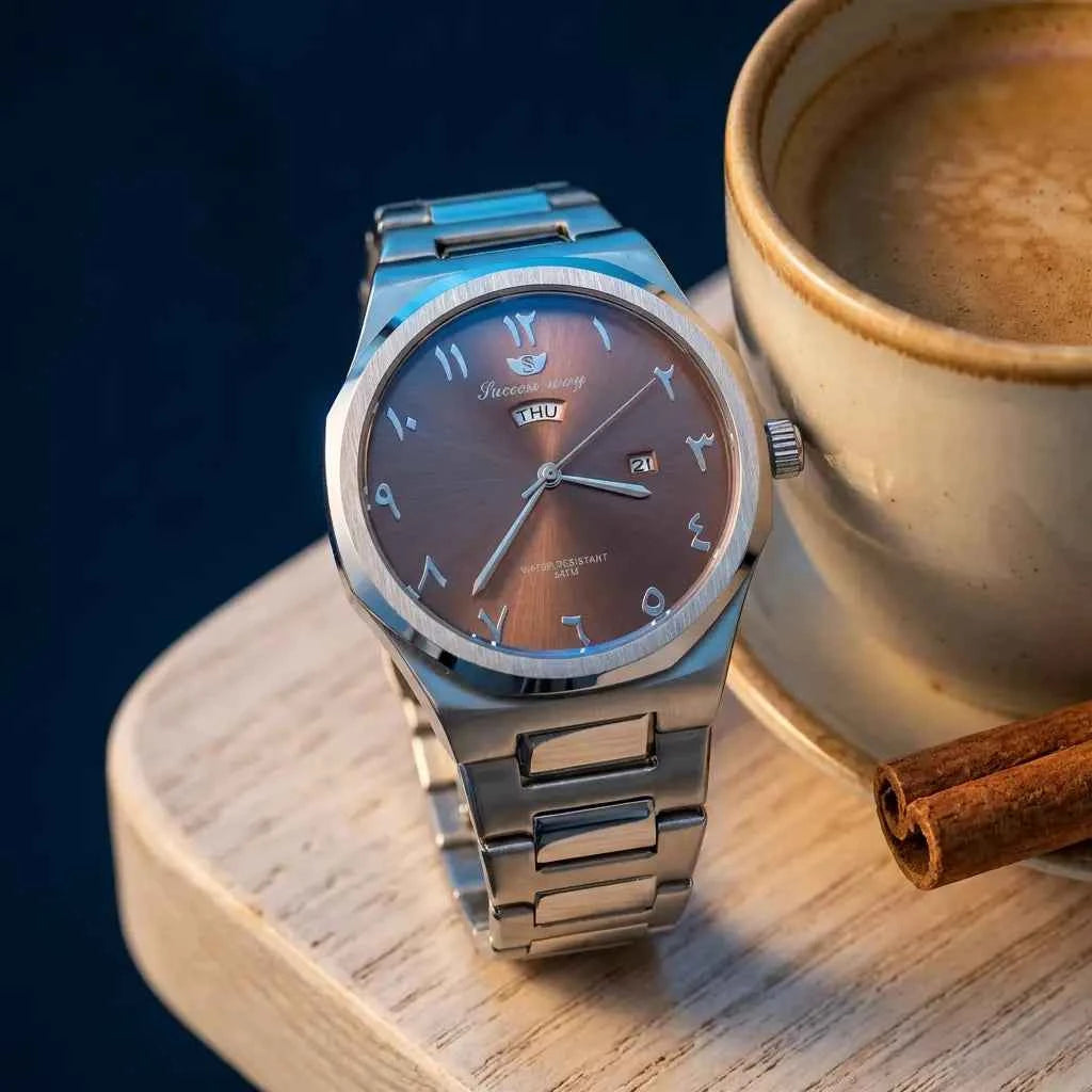 Success Way Arabic Watch Men 5 Colors Pakistan COD Water Resistant