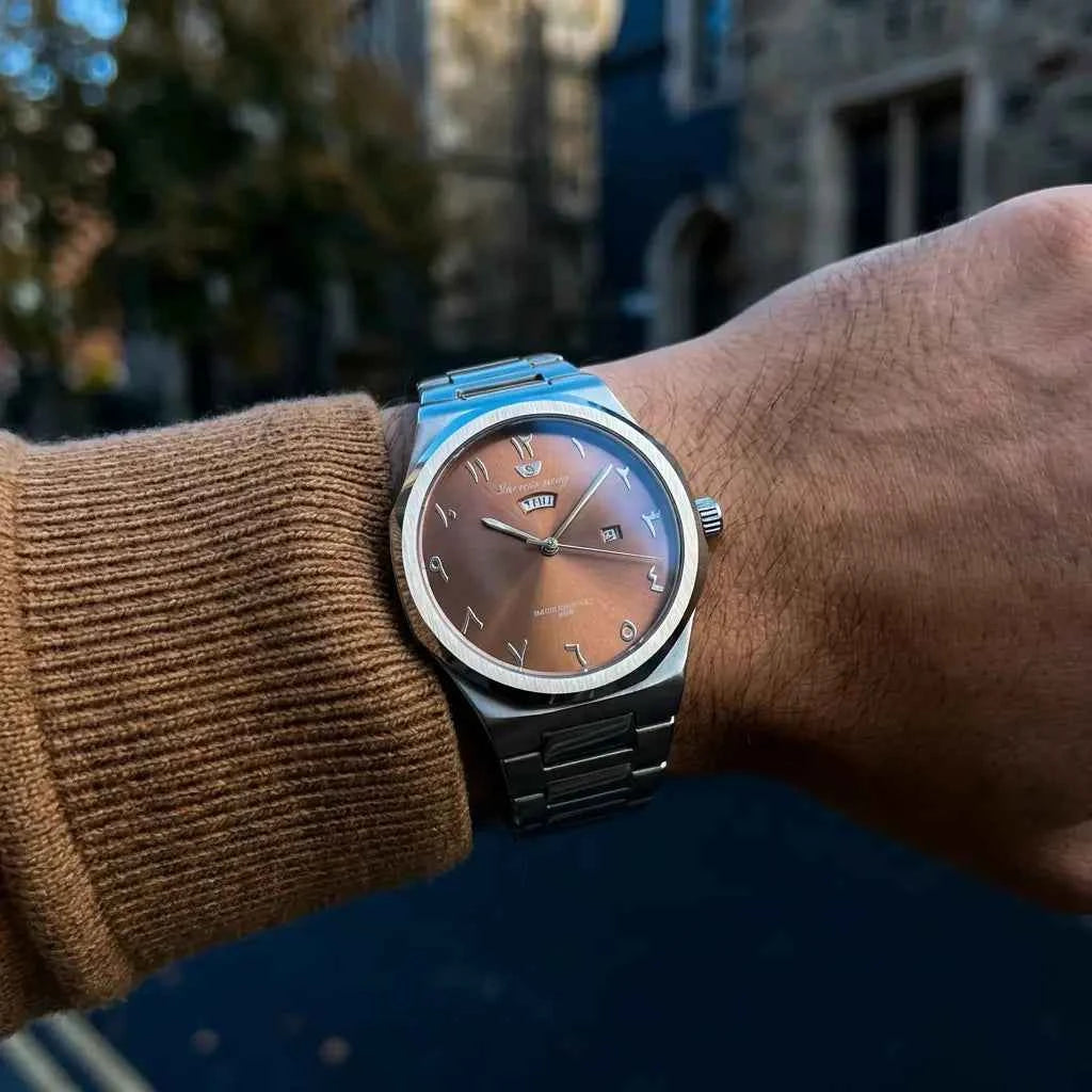 Success Way Arabic Watch Men 5 Colors Pakistan COD Water Resistant