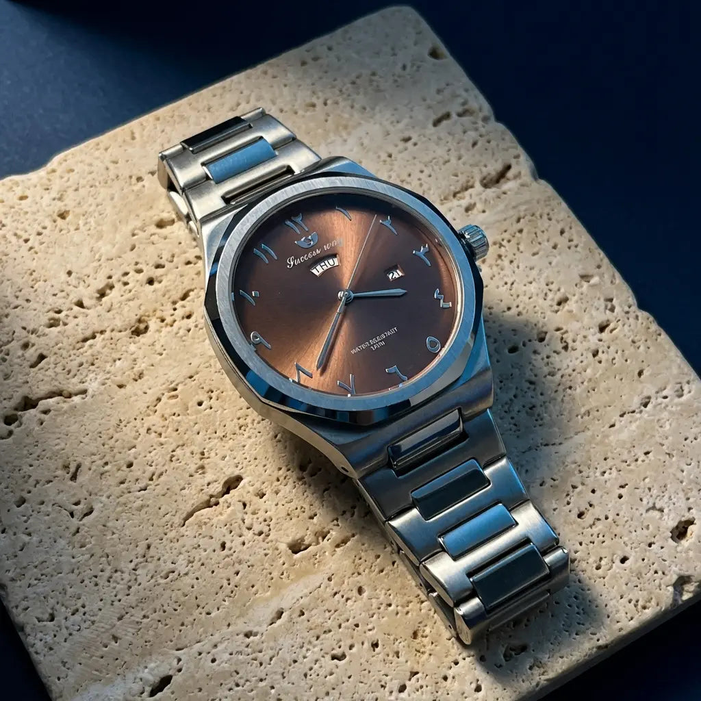 Success Way Arabic Watch Men 5 Colors Water Resistant