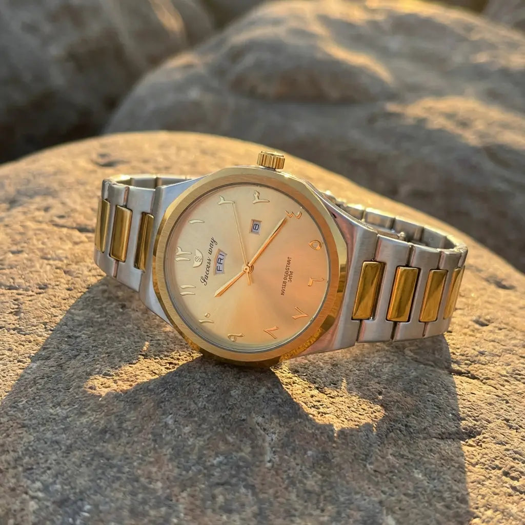 Success Way Arabic Watch Men 5 Colors Water Resistant