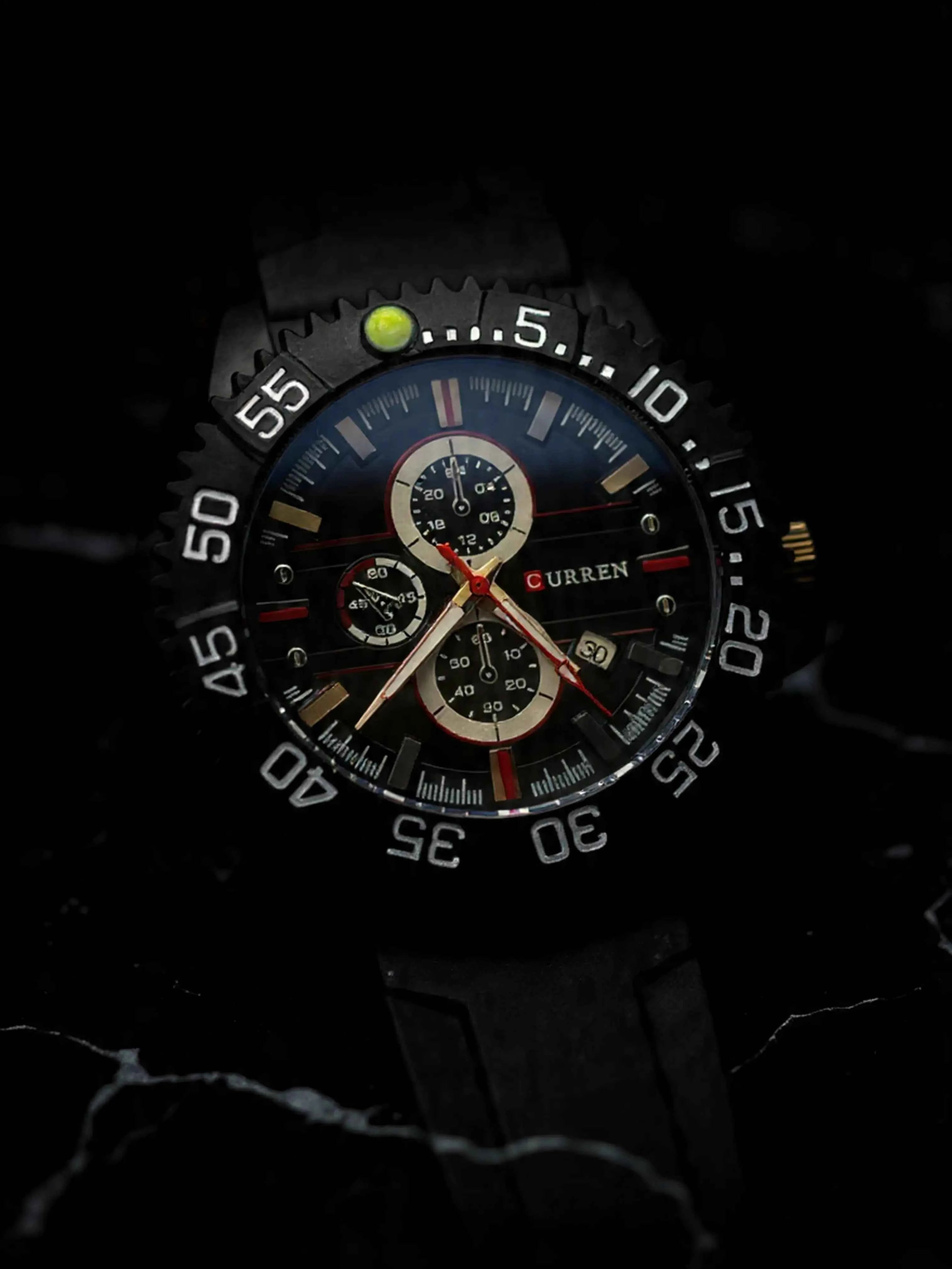 Premium Black Dial GMT Sports Men's Watch